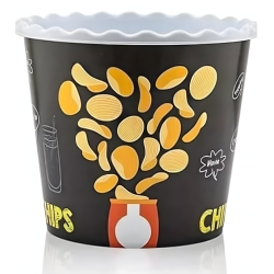 Plastic Popcorn Bowl